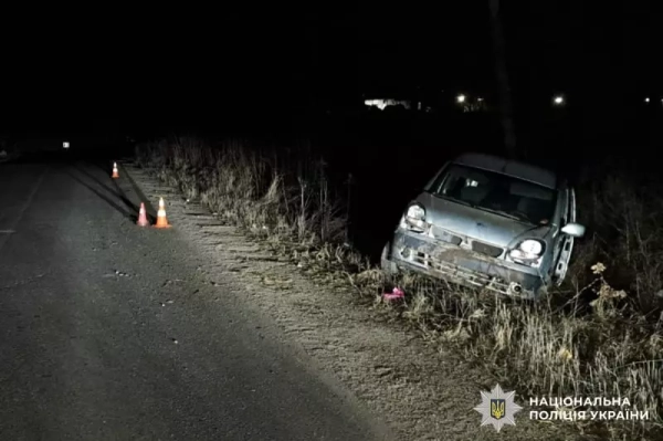 Авто з'їхало у кювет: у ДТП на Буковині загинув 63-річний водій